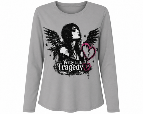 "Pretty Little Tragedy" Long Sleeve Tee