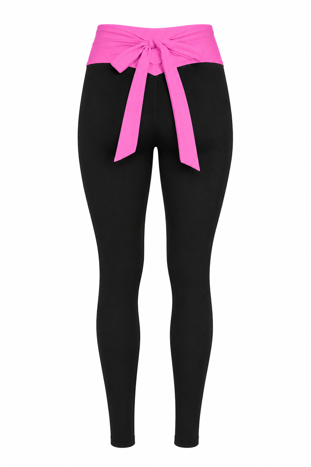 Blushing Pink Bow Leggings
