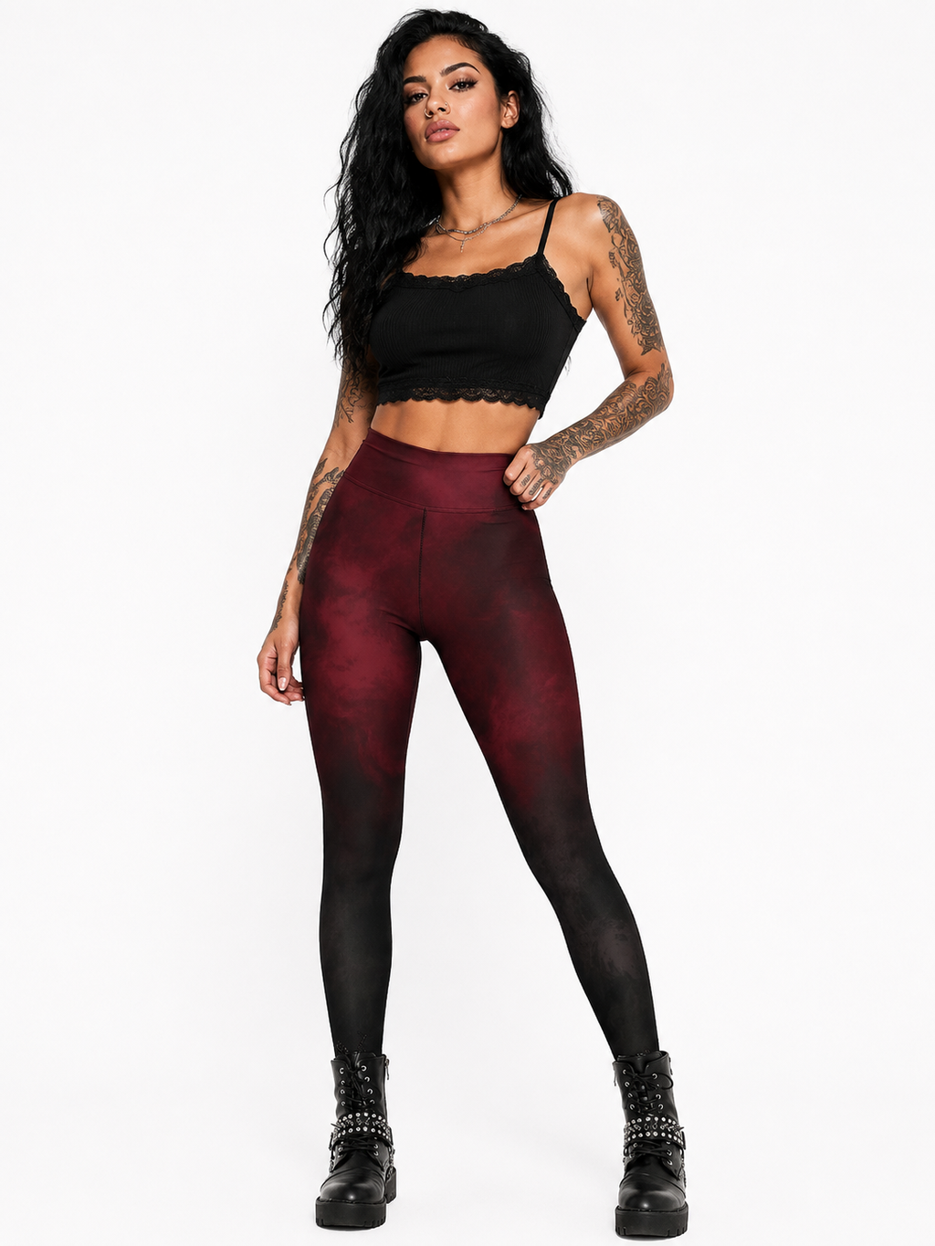 Crimson Dark Leggings