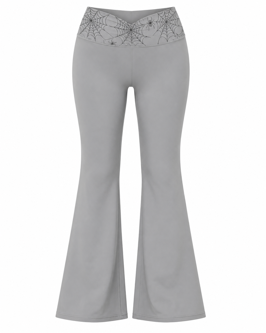 Silver Web Yoga Pants
