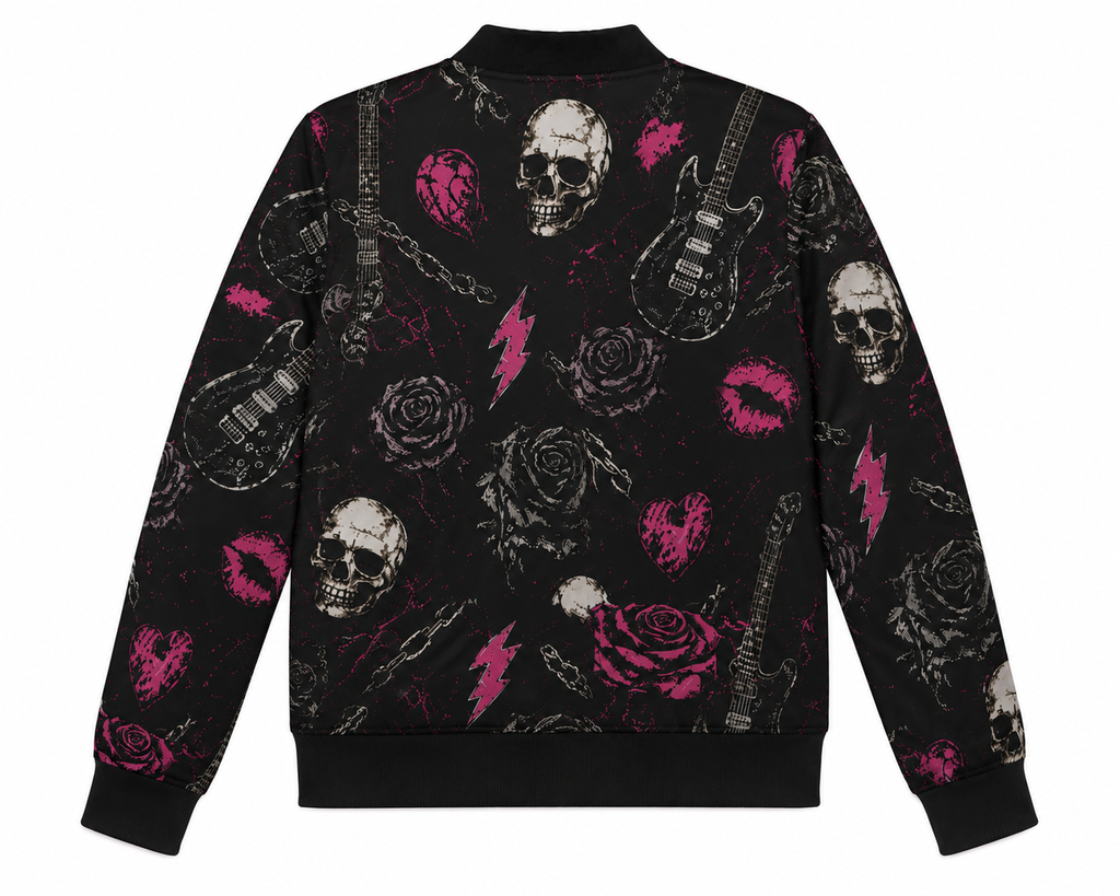 Rebel Rose Bomber Jacket