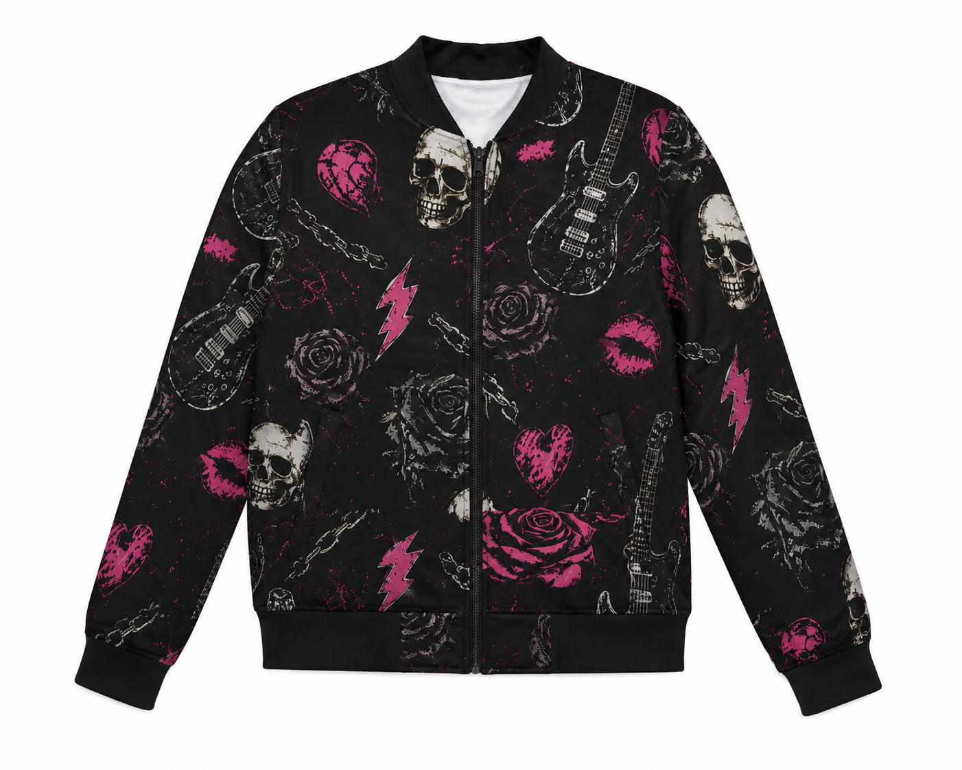 Rebel Rose Bomber Jacket