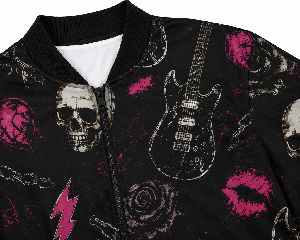 Rebel Rose Bomber Jacket