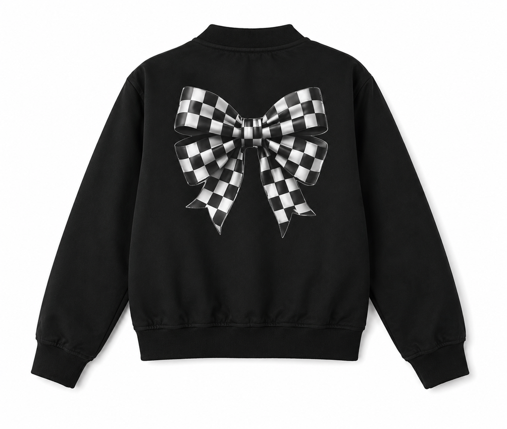 Street Bow Bomber Jacket