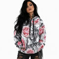 Blushing Web Hoodie
