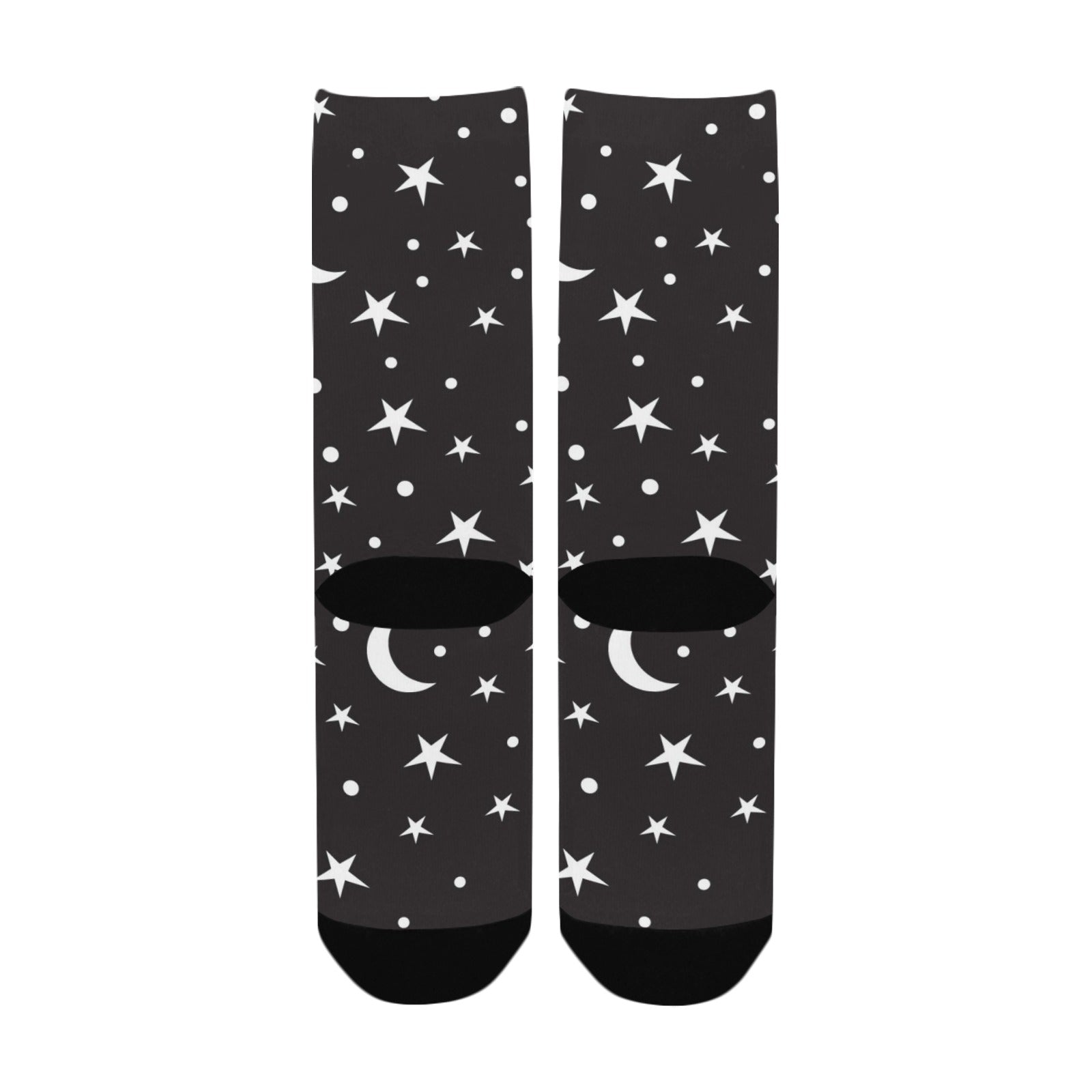 Moon And Stars Womens Socks
