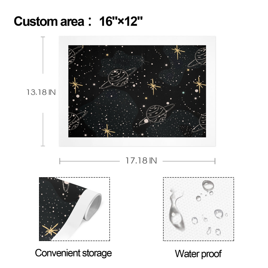 16"X12" Planet Wall Art