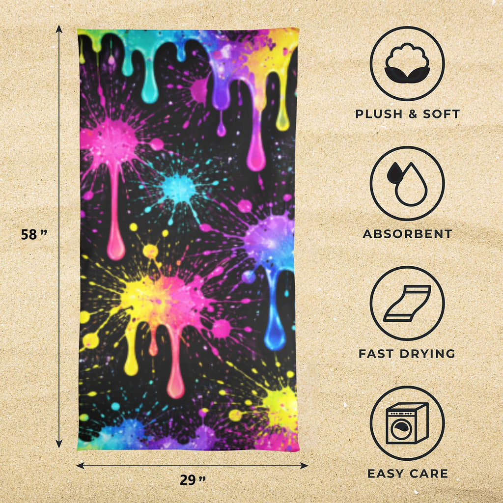 Splatter Towel 29"x58"