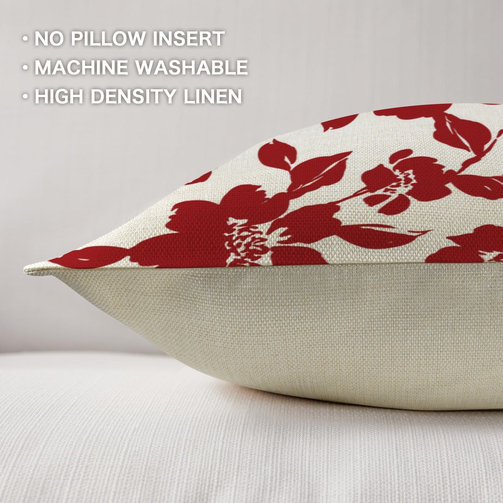 Scarlett Petal Linen Pillow Case 2pk