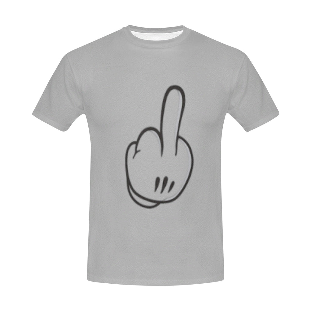 Cartoon Middle Finger Shirt