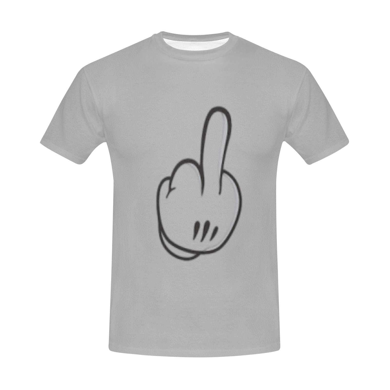 Cartoon Middle Finger Shirt