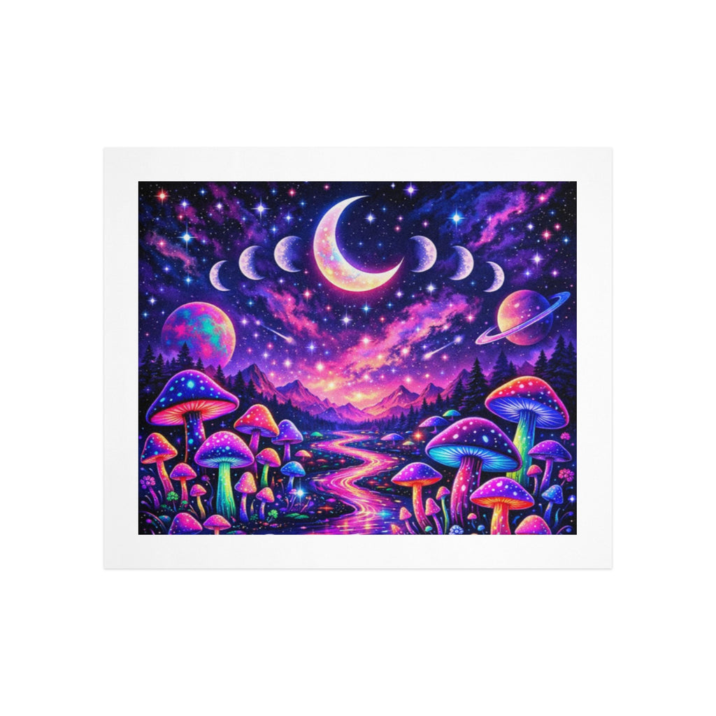 Moonlit Mirage Art Print 10"x8"