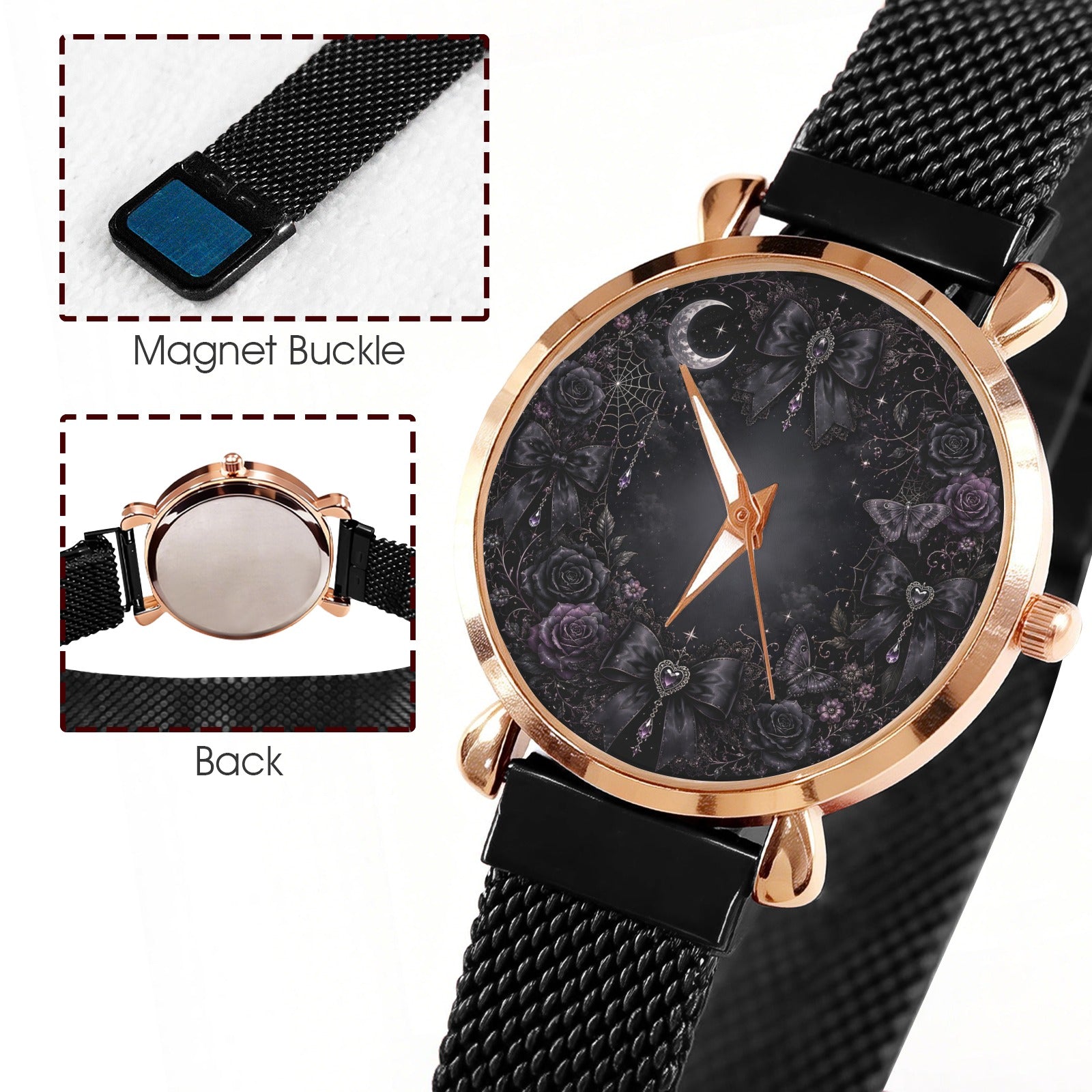 Midnight Spell Magnetic Strap Watch