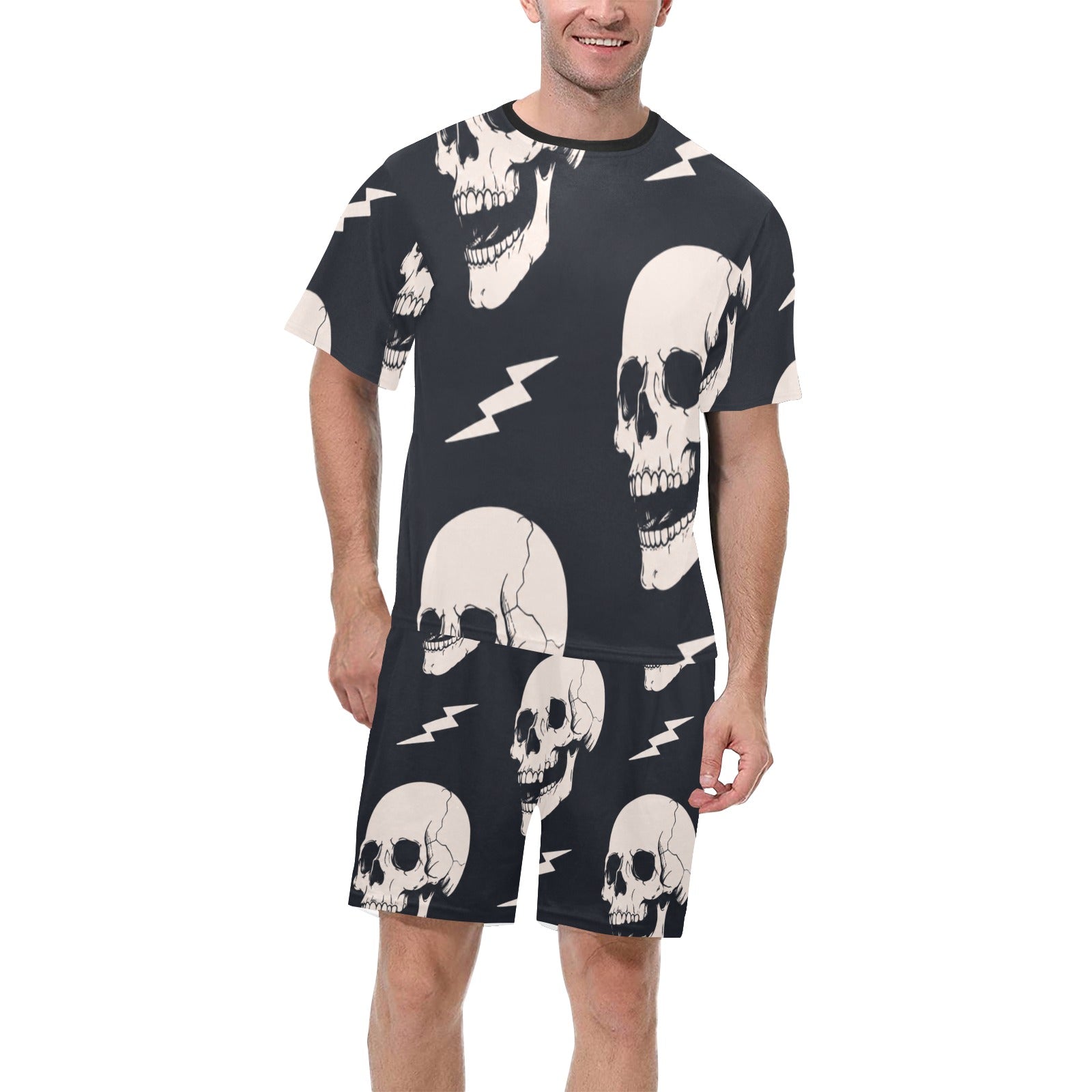 Skull Shock Pajama Set