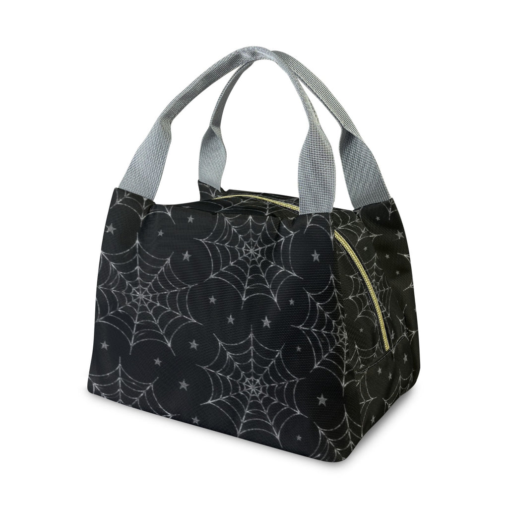 Silver Web Portable Storage Bag