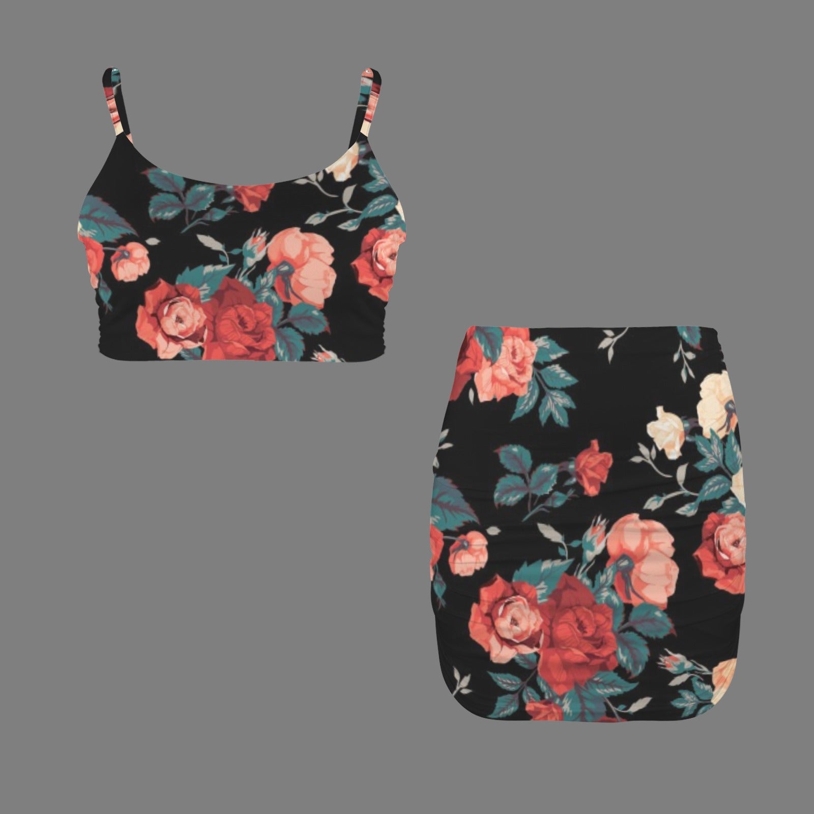 Scarlett Bloom Matching Skirt Set