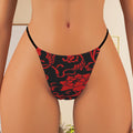 Red Midnight Thong