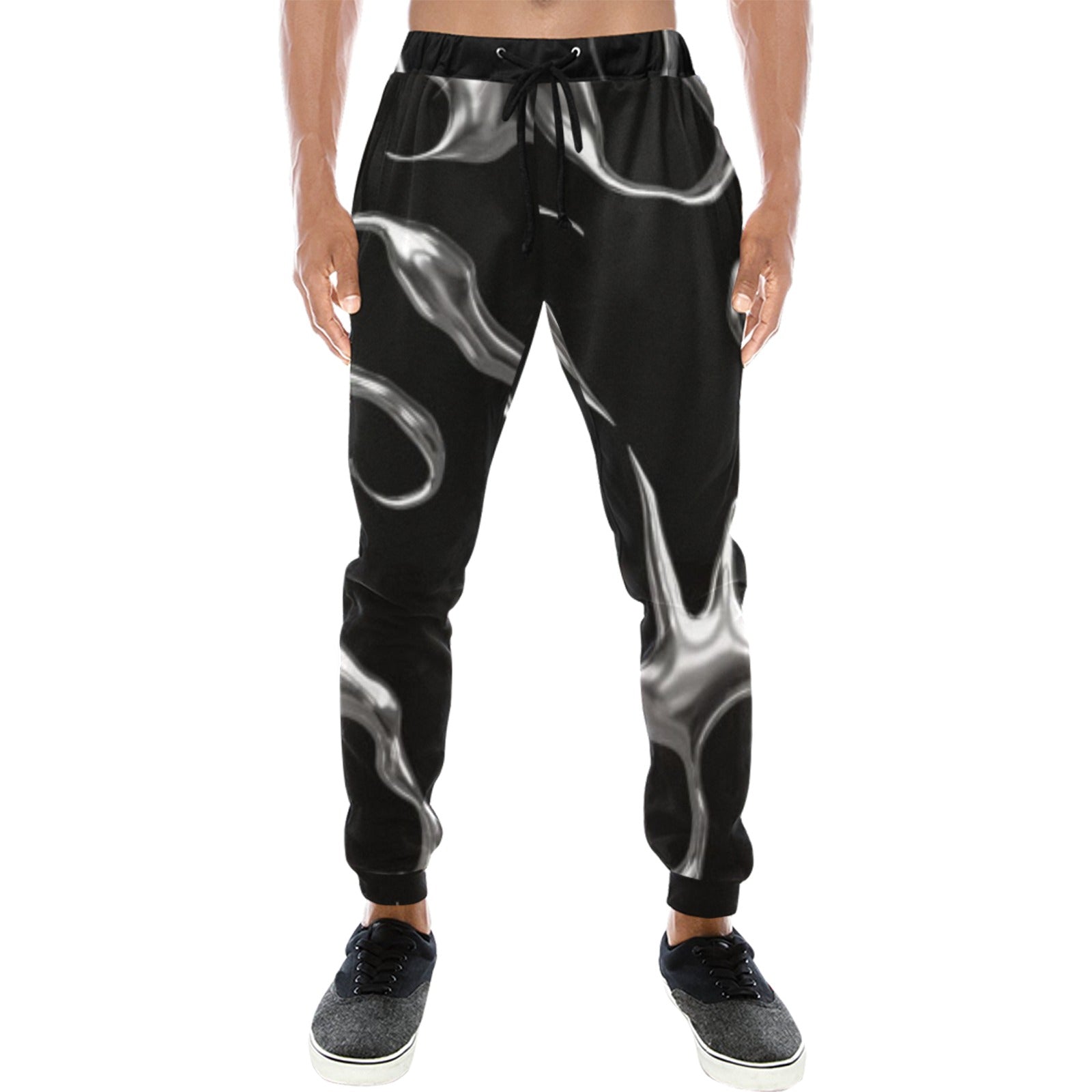Silver Night Joggers