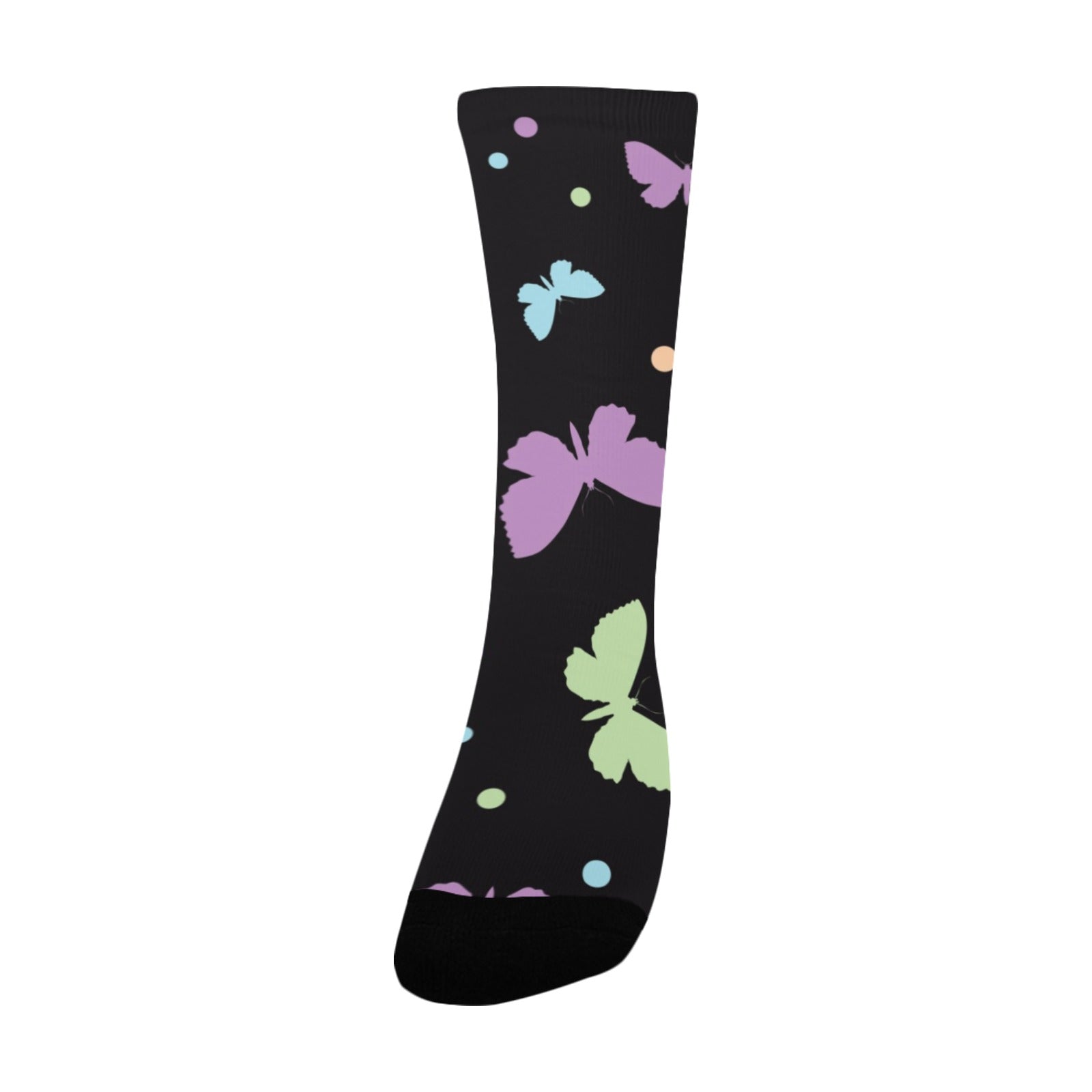 Pastel Butterfly Womens Socks