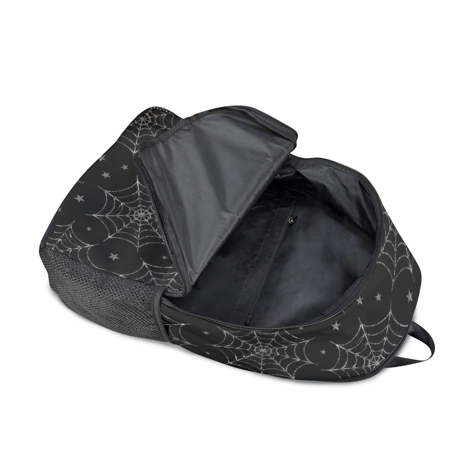 Silver Web Backpack