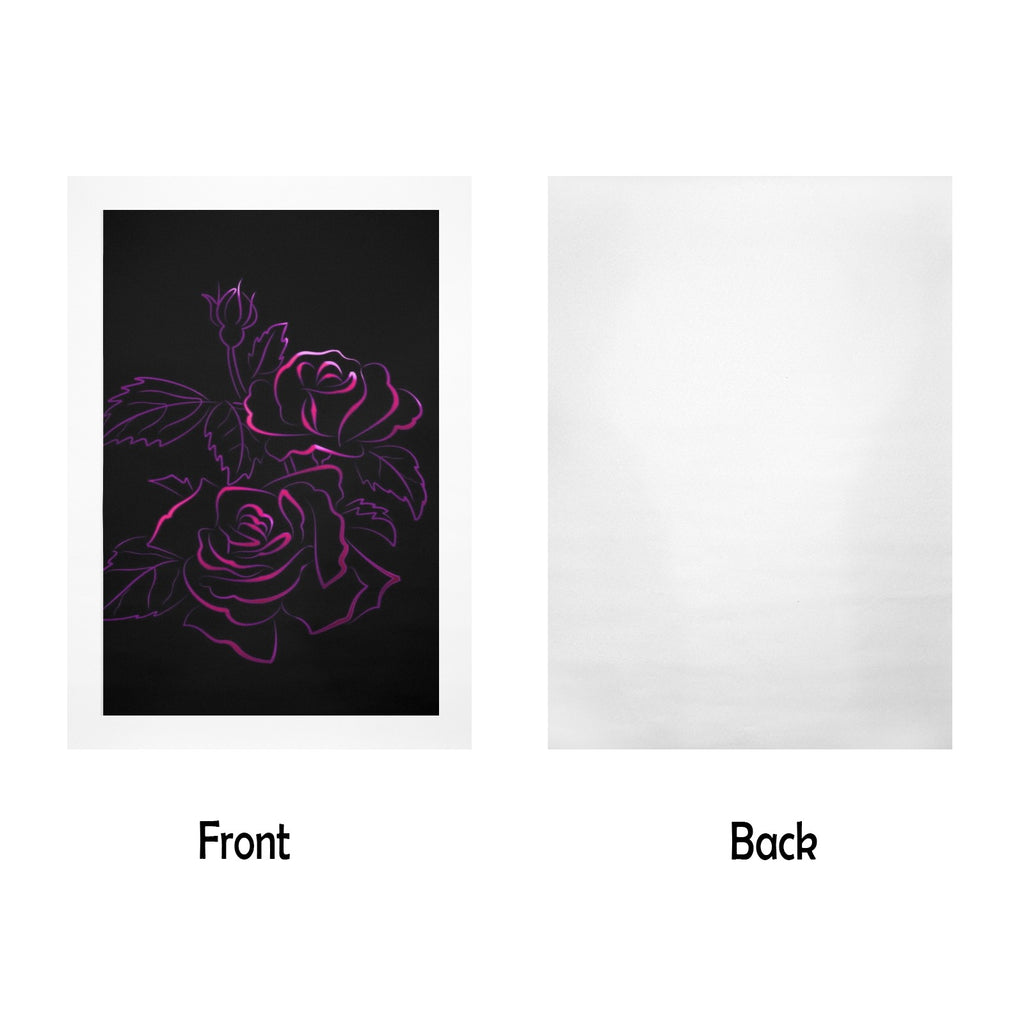 Violet Bloom Art Print 12"x18"