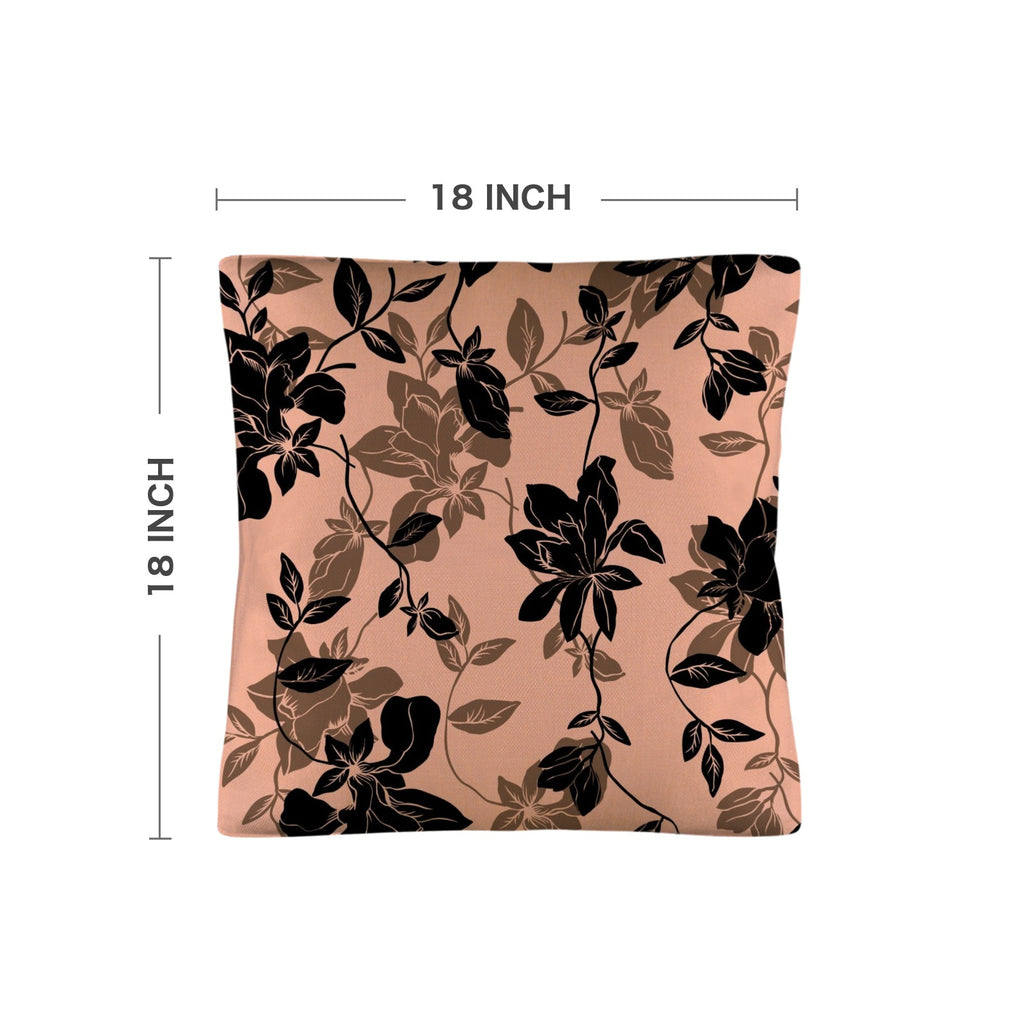 Blushing Black Linen Pillow Case 2pk