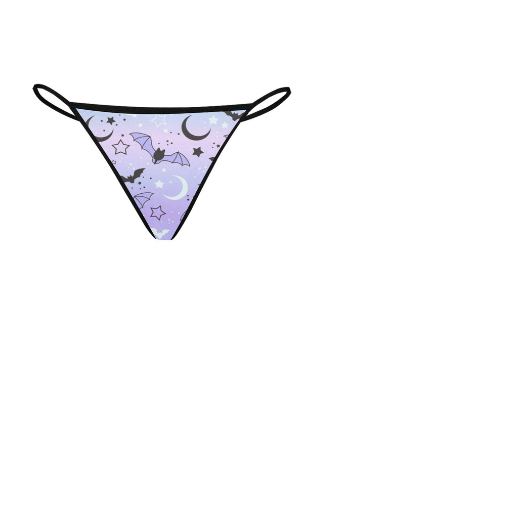 Bats And Stars Thong