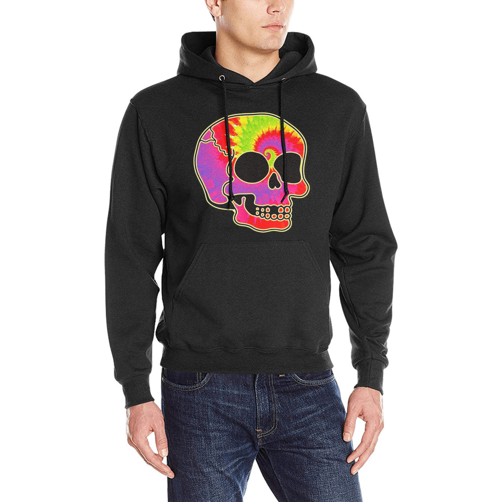 Tye Dye Skull Hoodie