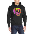 Tye Dye Skull Hoodie