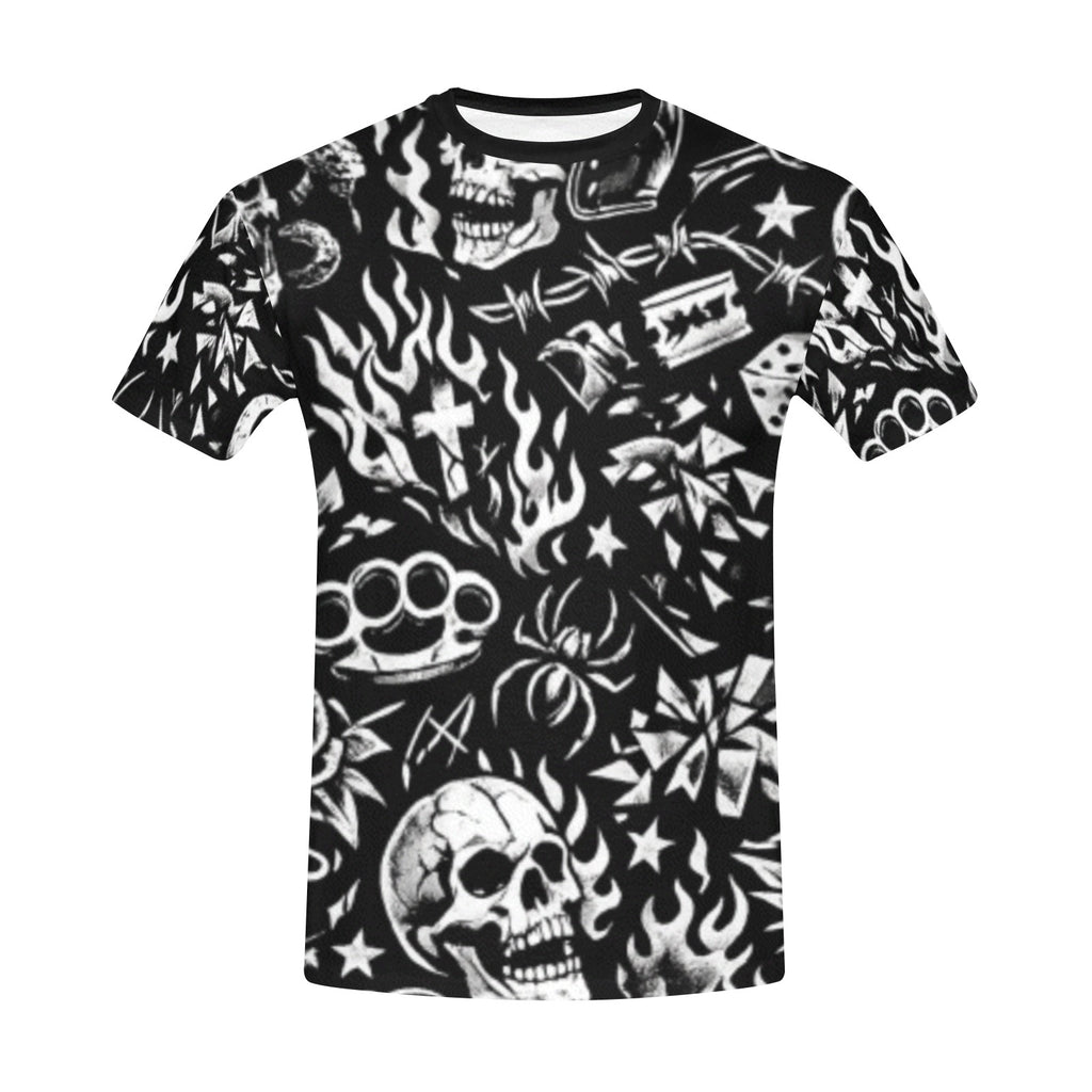 Skull Line Tee