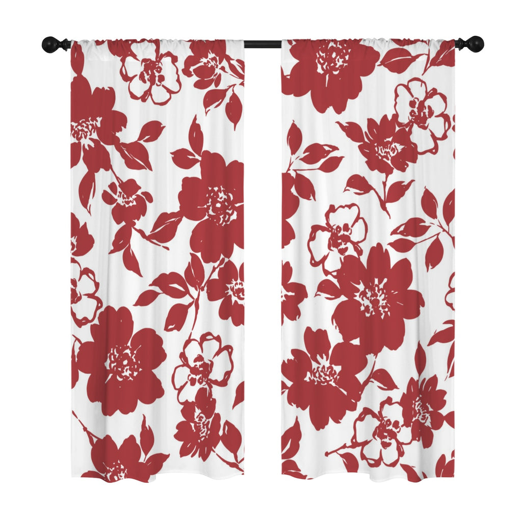 Scarlett Petal Curtains 42"x84"