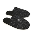 Nocturnal Web Fur Lined House Slippers