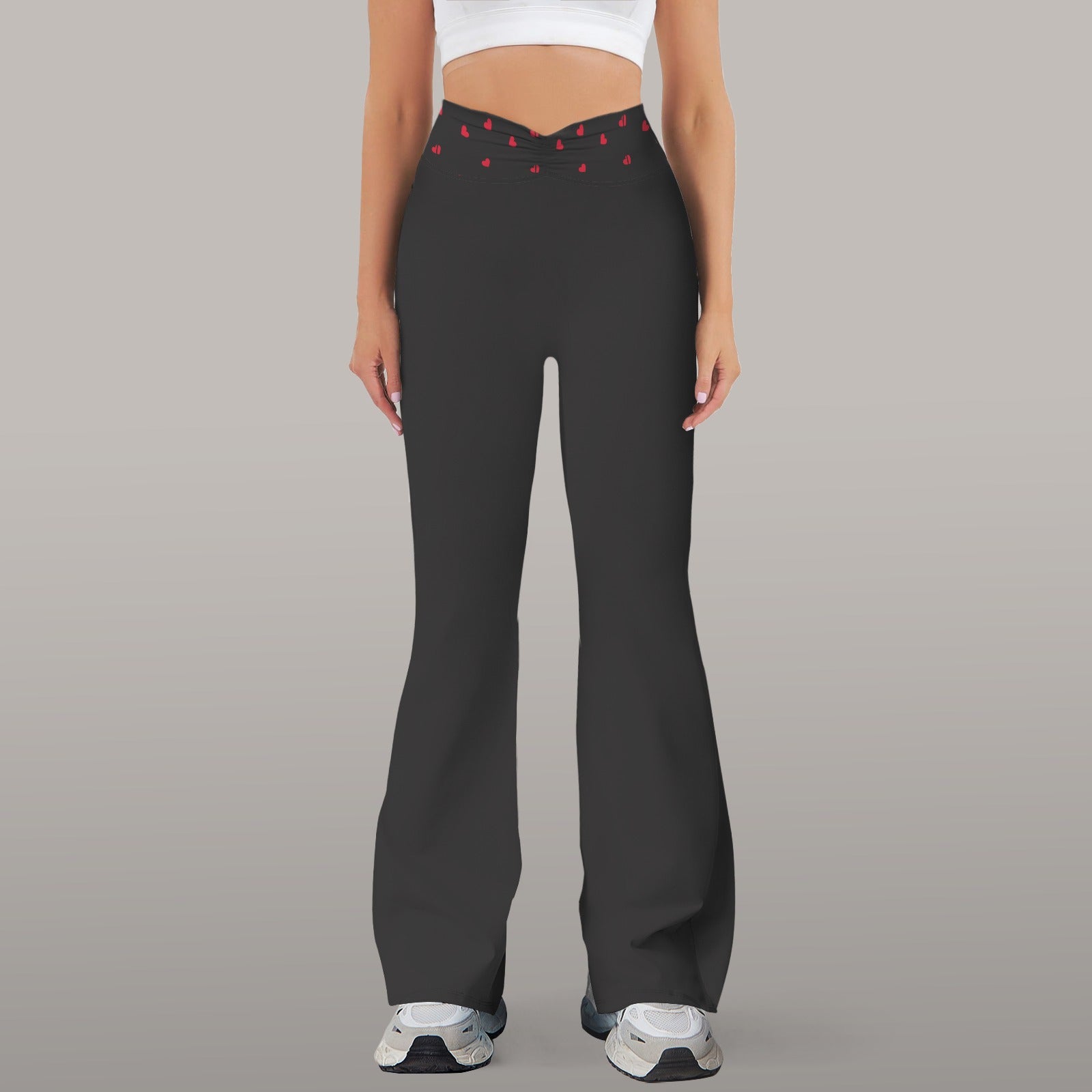 Red Hearts Yoga Pants