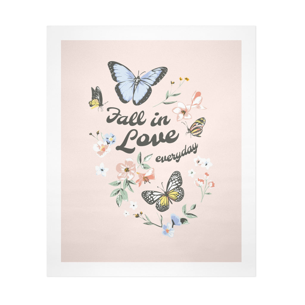 20"x24" Fall In Love Wall Art