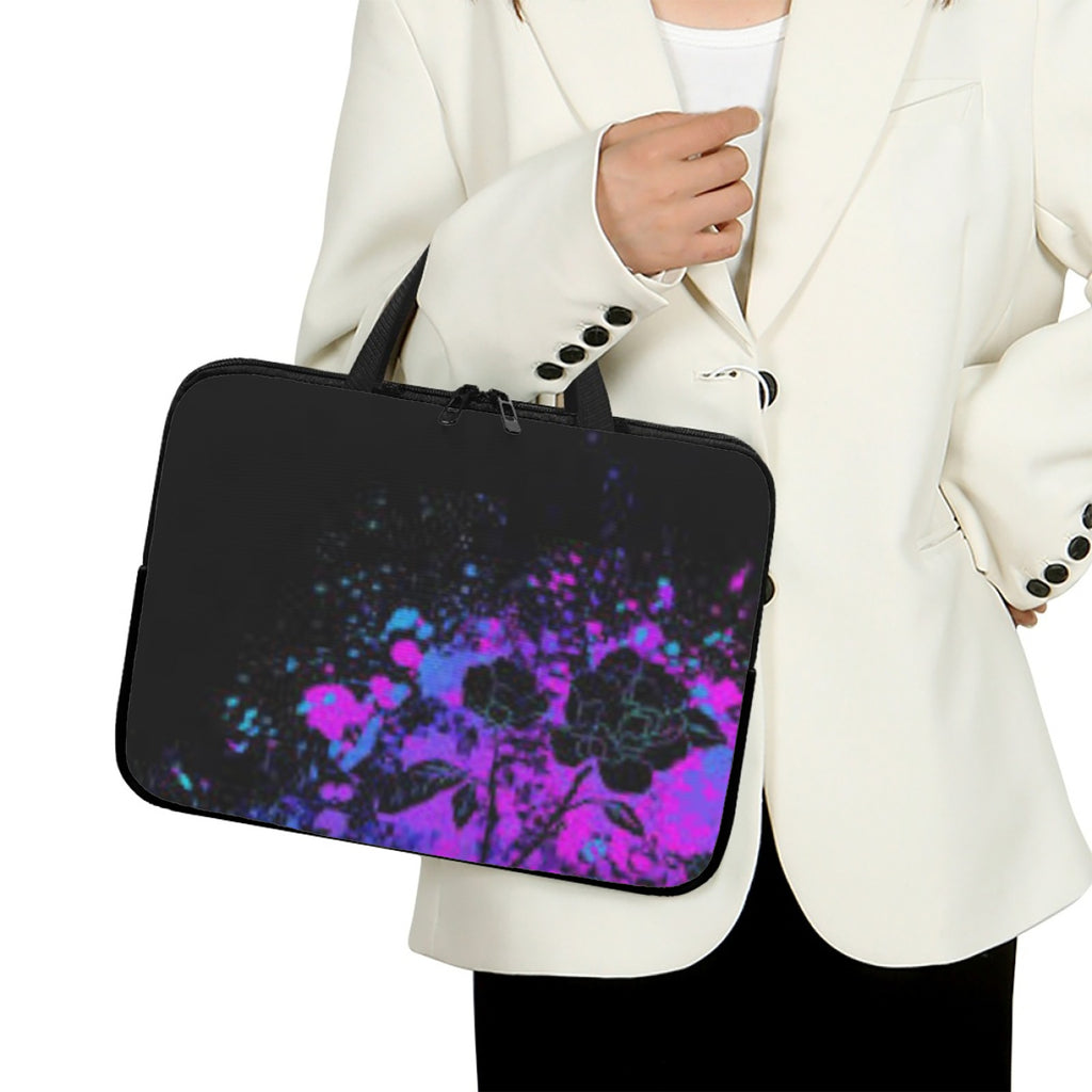 Violet Bloom Laptap Bag 15inch