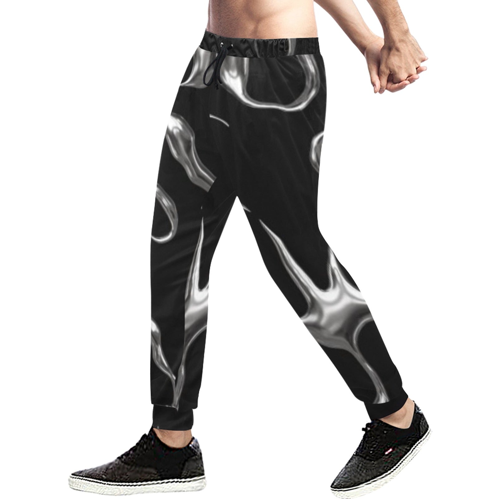 Silver Night Joggers
