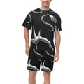 Silver Night Pajama Set