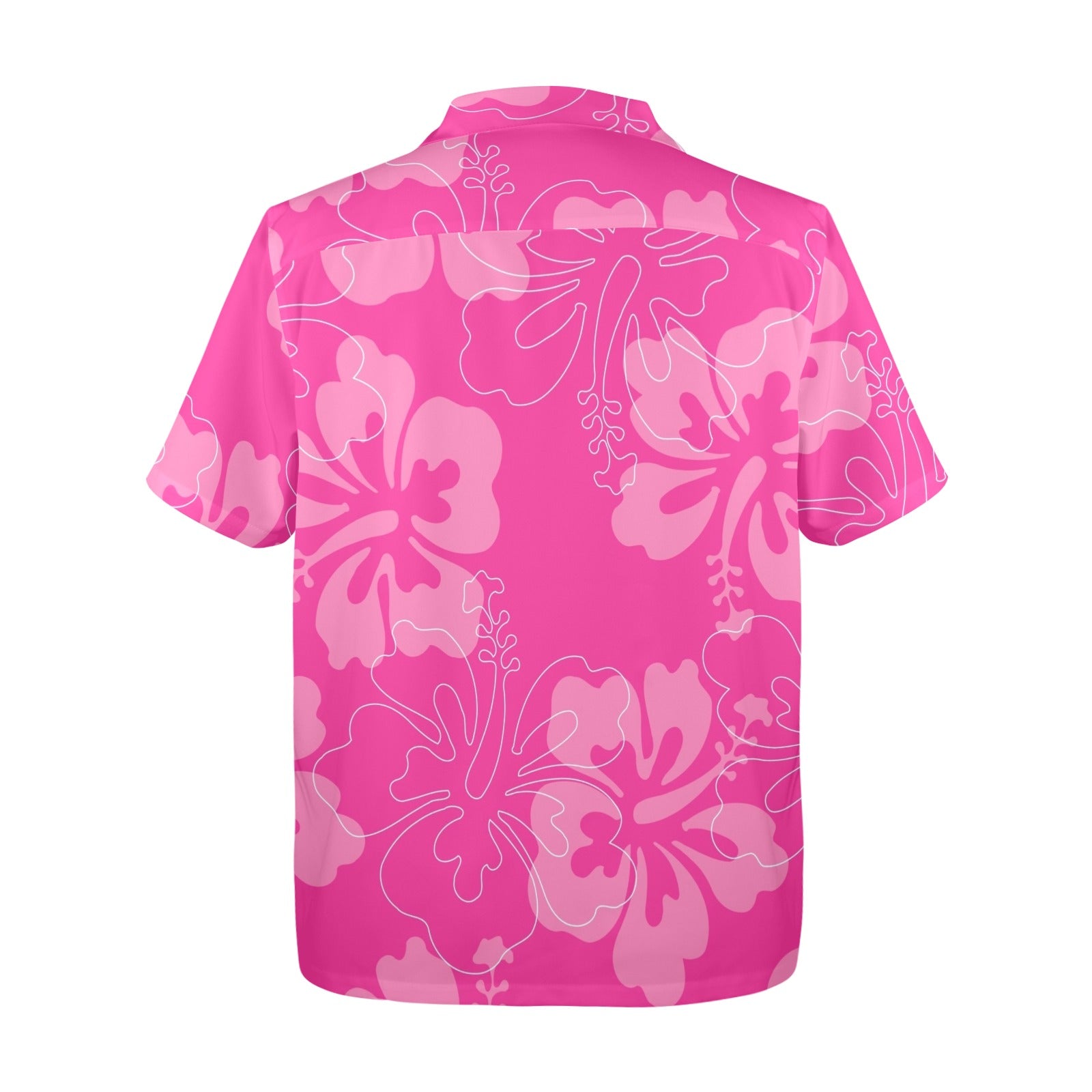 Tropical Pink Hawiann Shirt