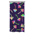 Trippy Mushroom Shower Curtain 36"x72"