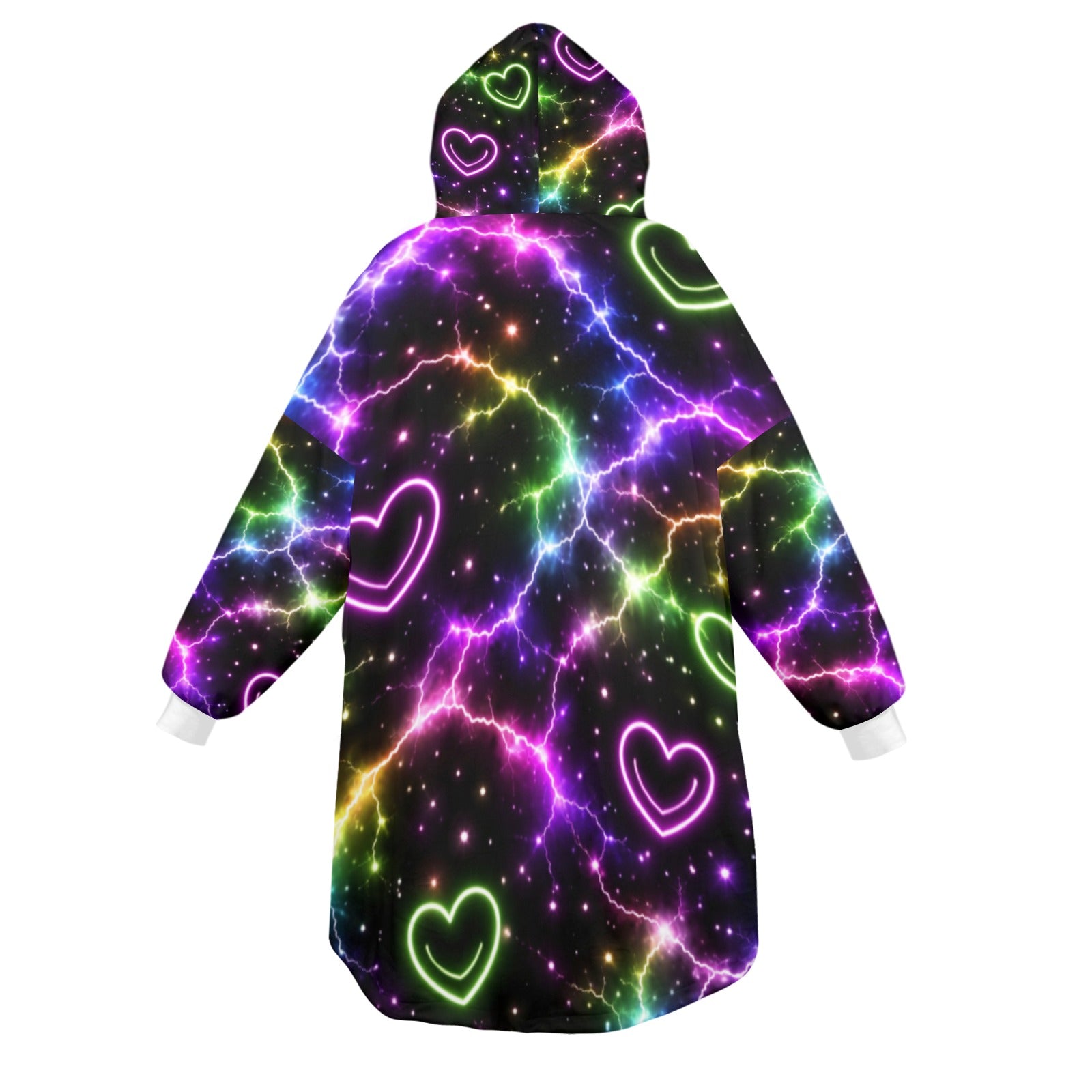 Electric Heart Blanket Hoodie