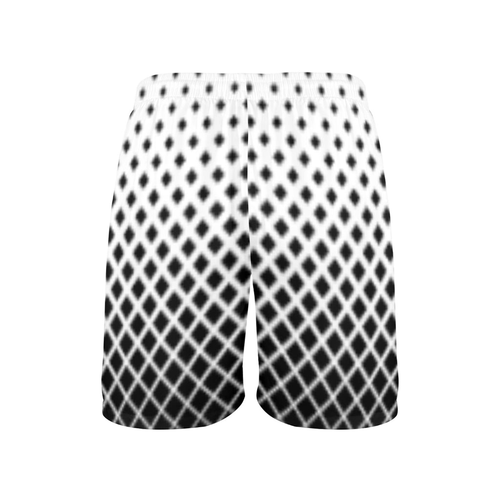 Black Fade Beach Shorts