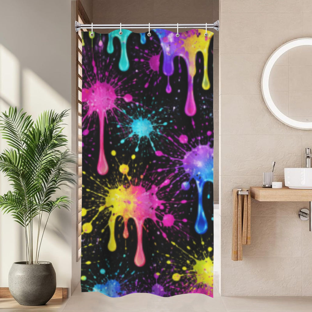 Splatter Shower Curtain 36"x72"