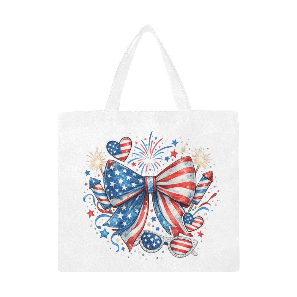 Red White and Cute Tote