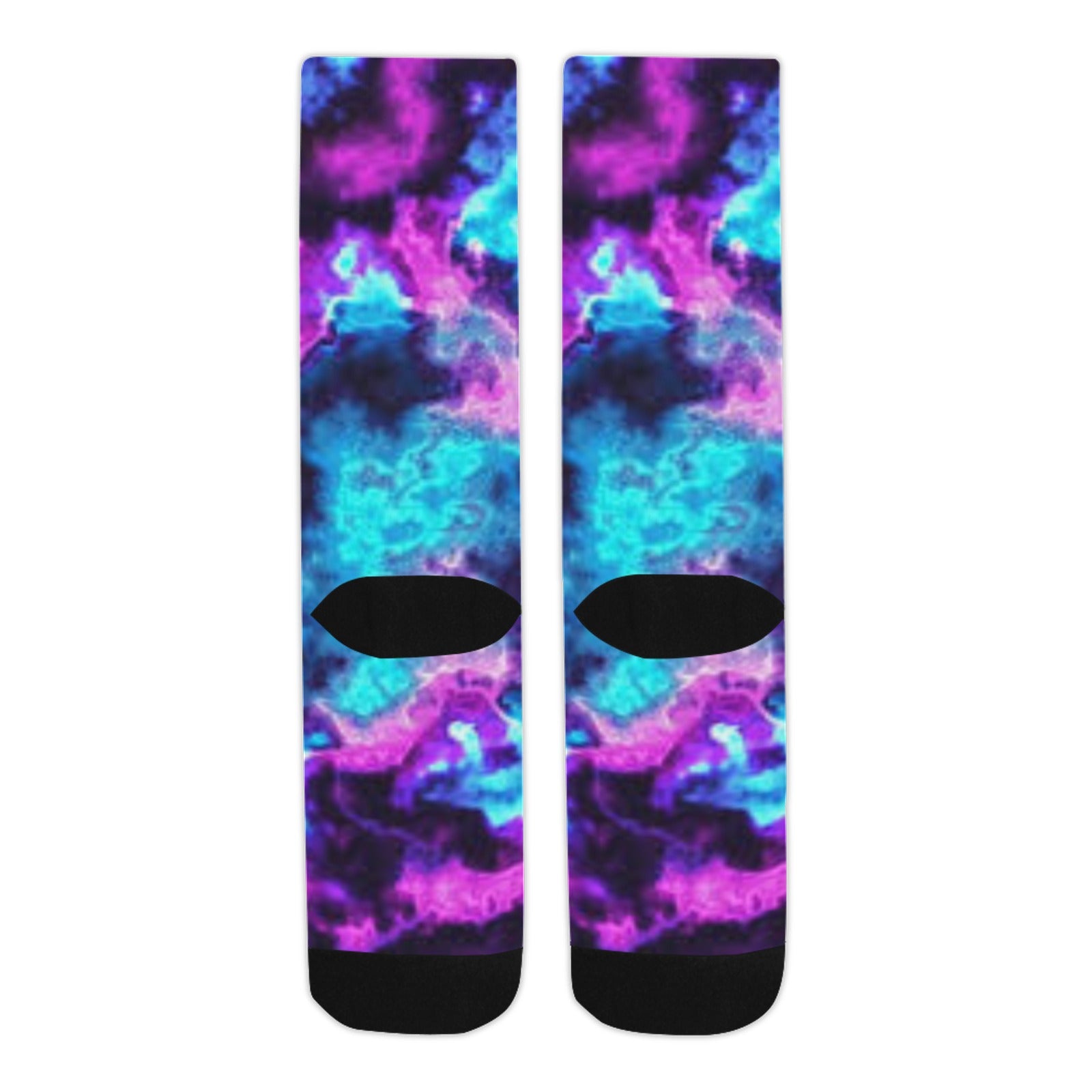 Blue Fade Mens Socks