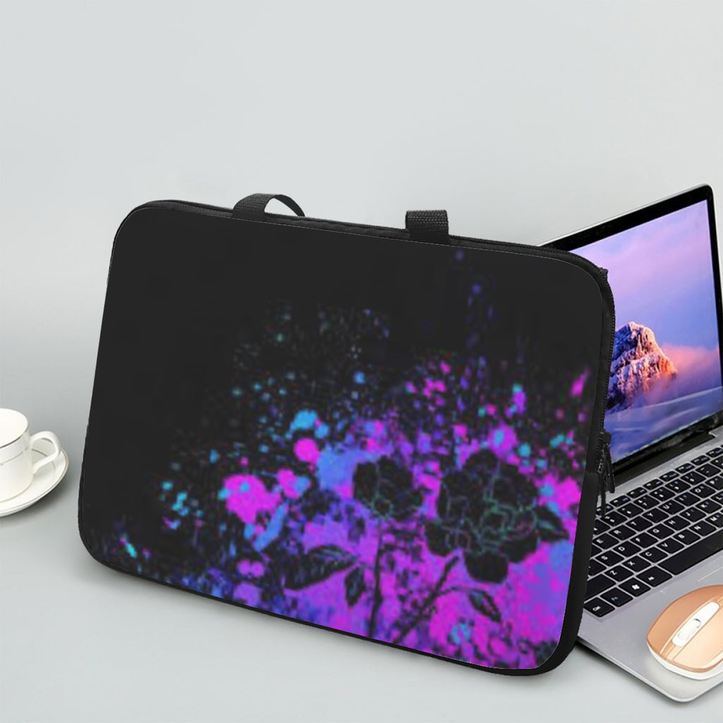 Violet Bloom Laptap Bag 15inch