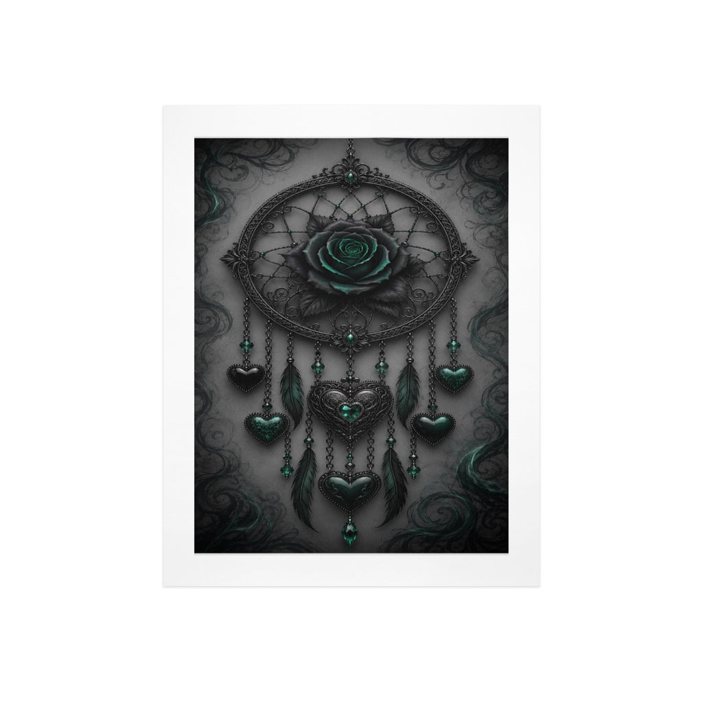 Emerald Heart Art Print 12"x16"