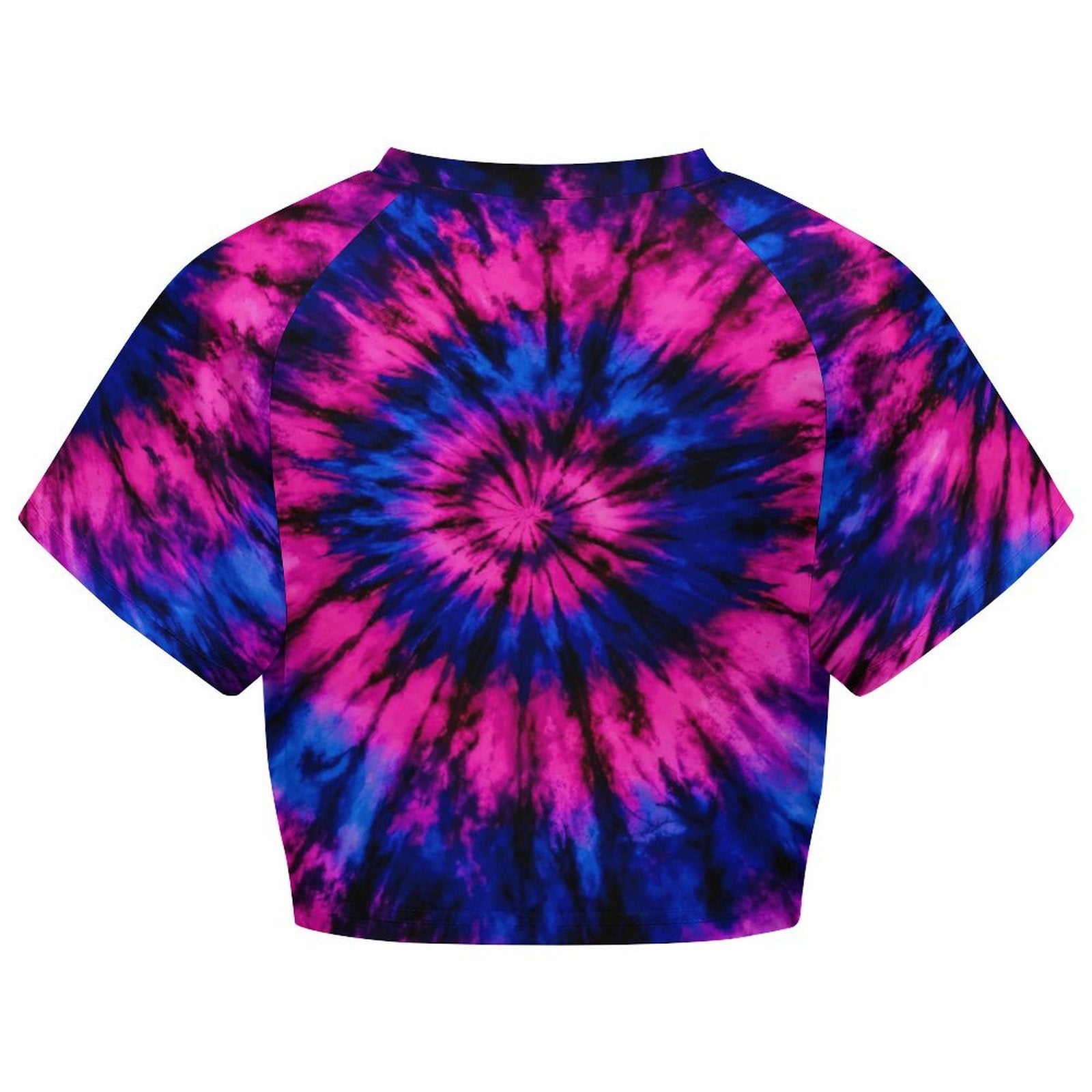 Custom Women's Short Sleeve Crew Neck Cropped Tee Crop T Shirt