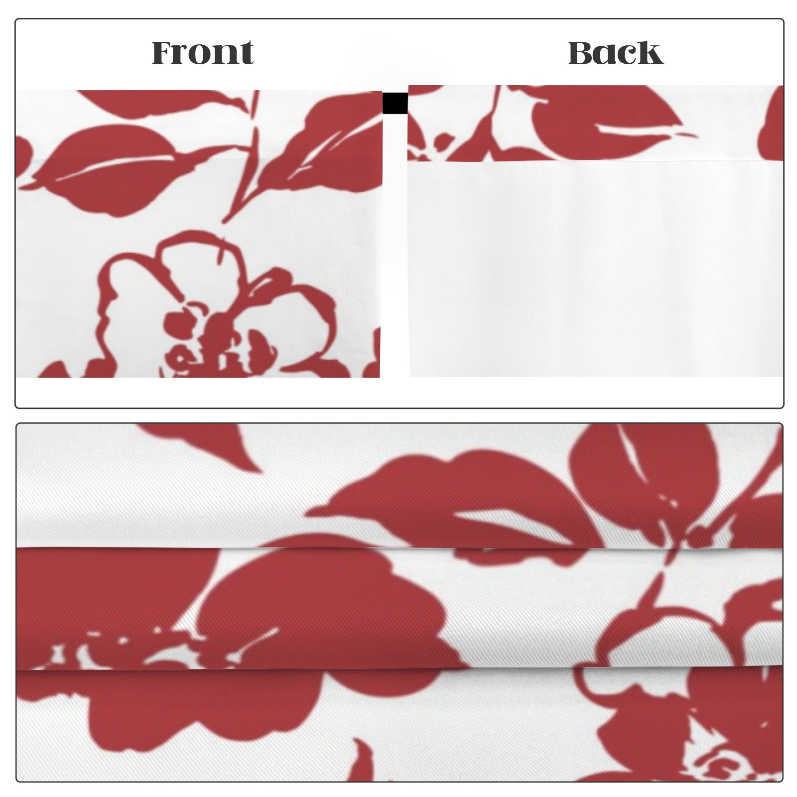 Scarlett Petal Curtains 42"x84"