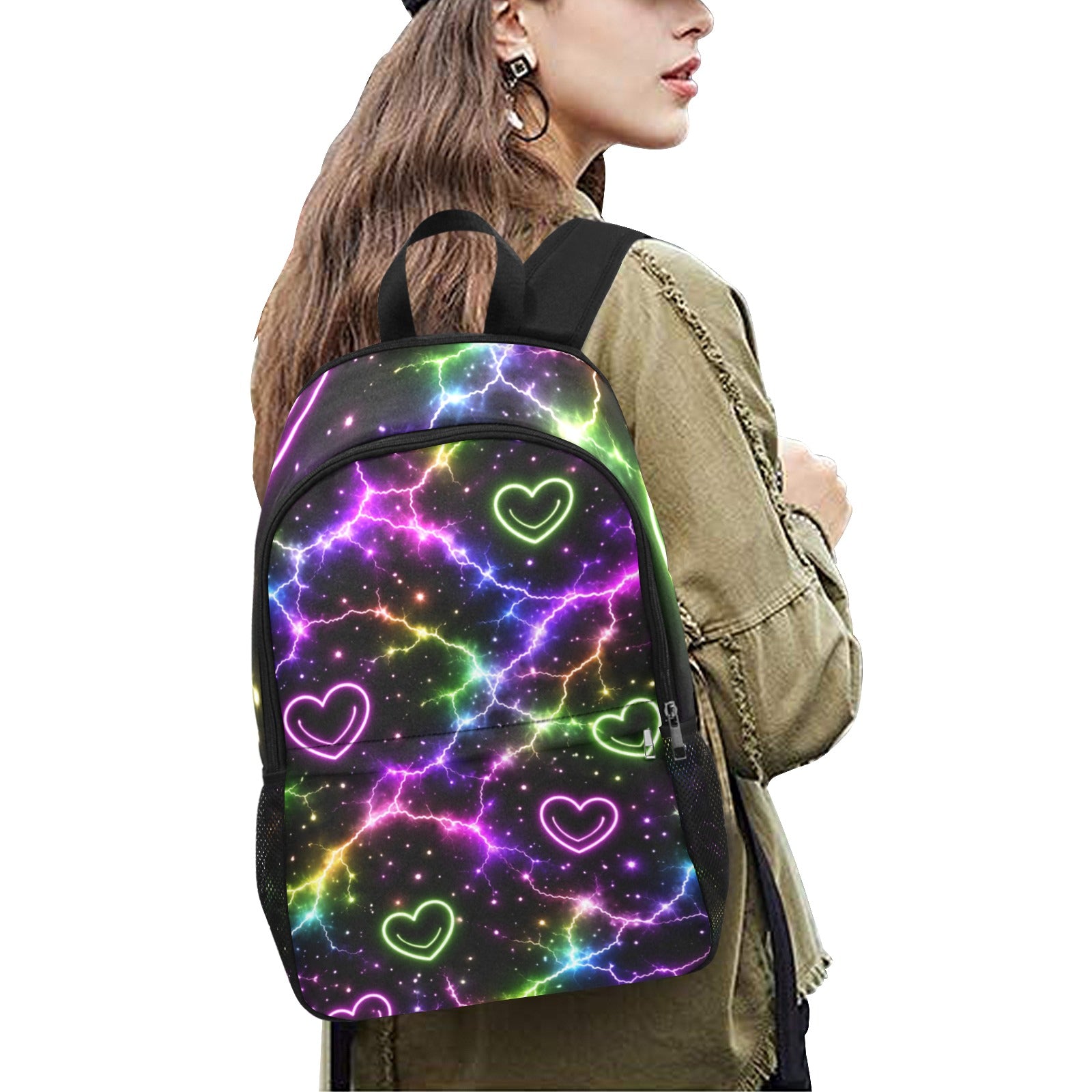Electric Heart Backpack