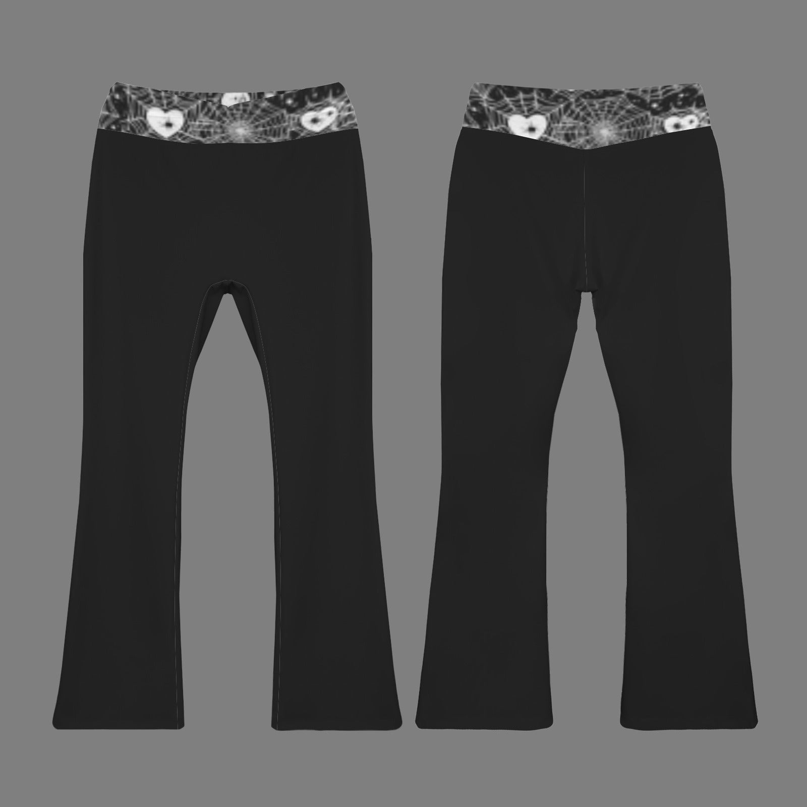 Web Of Hearts Yoga Pants